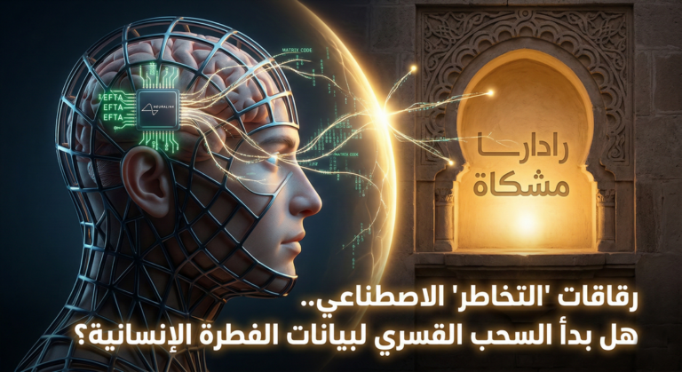 تحليل سيادي لخطر شريحة Neuralink على الفطرة الإنسانية - رادار مشكاة.