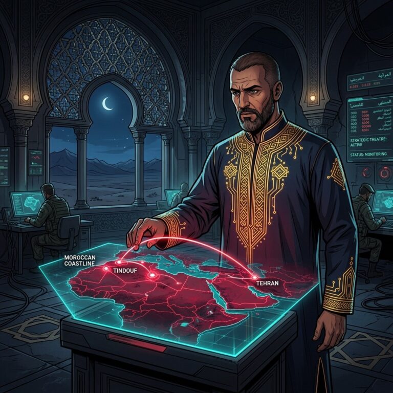 وكلاء إيران في المغرب — تحليل جيوسياسي سيادي لاستراتيجية الاختراق الصفوي