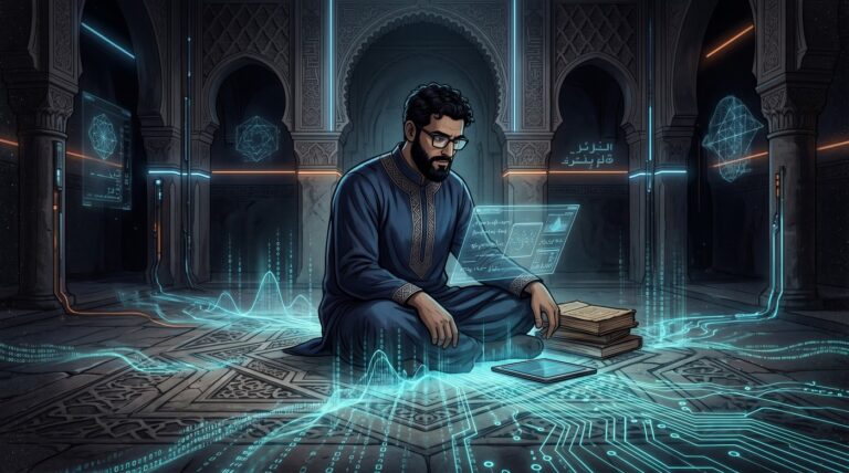 فيزياء السجود وعلم الأعصاب الكمي — تحليل يوسف لآليات التفريغ الكهرومغناطيسي ورنين شومان في السجود الإسلامي